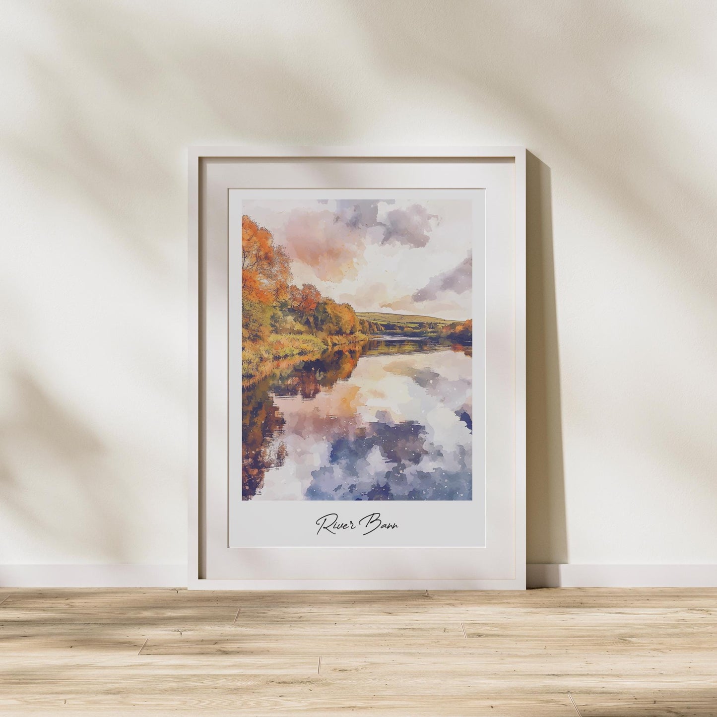 River Bann Travel Print, Frameless, Wall Art, Northern Ireland