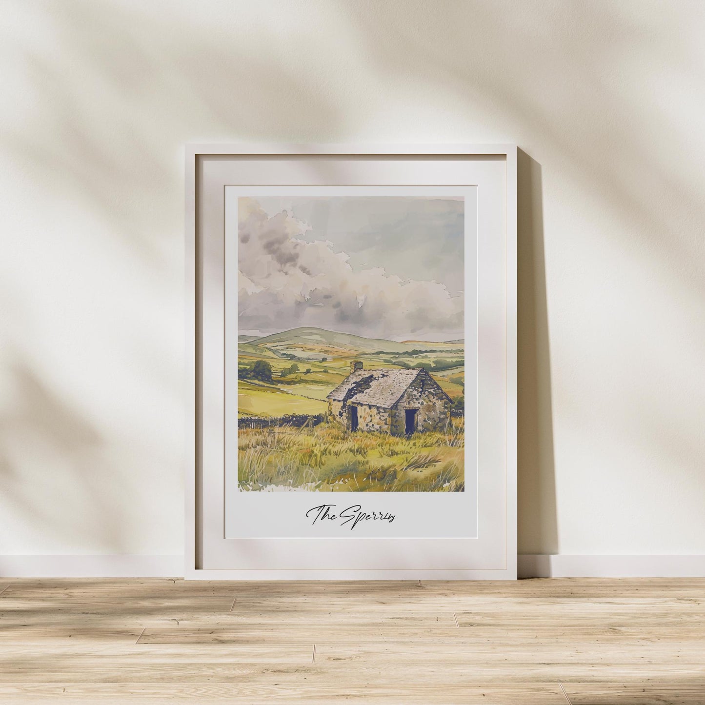 The Sperrins Travel Print, Frameless, Wall Art, Northern Ireland